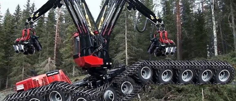 Гусеничные машины для лесозаготовки: мощные инструменты для продуктивной заготовки